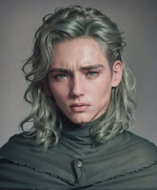 photo of Caucasian 30 y. o. man, dark green hair, grey eyes fantasy background, beautiful, masterpiece, best quality,  <lora:hipoly3DModelLora:0.1> <lora:samdoesartsSamYang_offsetRightFilesize:0.8> <lora:PrettyBoy:0.8> sam yang, Pretty Boy