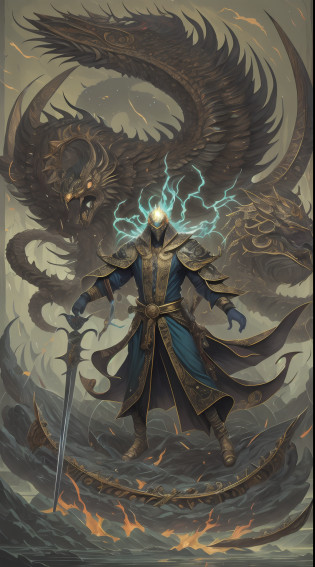 photore?sportrait?God floating on fire[The discovery of wormholes leads to a new world|The cursed prince must marry the Void]?[sci-fy?fanciful?0.6]cinmatic lighting?detailedbackground?at centre?Michael Bay style?insane detailed?k hd?concept-art?number art?with dynamism??The most beautiful art in the world?1.2???V0id3nergy?1.3??A man with a sword and a demon?beautiful male god of death?mohrbacher?Inspired by Shunk?sai Hokushu?In the artistic style of Morebach?asura from chinese myth?the god of chaos?Inspired by Ry?k?sai Jokei?Style Peter Molbach