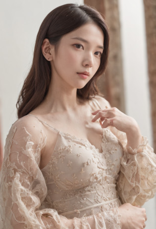 (8K, best quality:1.2), (masterpiece:1.37), (photo, photorealistic:1.5), (ultrahigh-res), huge pregnant, (pregnant:1.10), (big breast:1.5), long dress, IU from Kpop, ((kpop)), (analog:1.2), (high sharpness), (highly detailed photo:1.1), realistic, real shadow, (studio background:1.2), asian face, photographed by Canon EOS R6, 135mm, 1/1250s, f/2.8, ISO 400