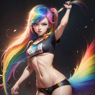 Rainbow Dash from mlp
