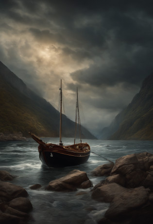Real picture??Oil paints ??Landscape painting,acrycle painting?Brush strokes?With unparalleled realism,ultrawide,ominous skies,Sail ships,Wooden boats,Lotus,Huge waves,Starry night,Harry Potter,voluminetric lighting,Clearing,Realistic,james gurney,art  stations???Paint with oil painting??