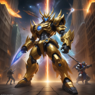 Pangu mecha is a concept derived from Chinese mythology?It is closely related to the story of Pangu's groundbreaking world?Reportedly?When the universe was just formed?Pangu uses his own body as a material?A huge set of mechanical armor was created?This is the so-called Pangu mech?

Pangu mechs are often depicted as massive and majestic armor?Made of strong metal or other supernatural materials?It possesses great strength and defense?Protects against a wide range of attacks and disasters?reputedly?Pangu mecha also has the power to open the world?At the beginning of creation?It uses huge weapons to split the chaotic universe into two halves?formed the world as we know it now?

Pangu mecha symbolizes the power of creation and order in Chinese mythology?It represents Pangu's sacred mission and immense power?Seen as the guardian of the universe?In cultural works?Pangu mechs are often portrayed as an important character?It can fight other gods or evil forces?Maintain balance and order in the universe?

generally?Pangu mecha is an armor that appears in Chinese mythology?Created by Pangu with his own body?With great strength and defense?It represents the power of creation and order?Seen as the guardian of the universe?In cultural works?Pangu mechs are often portrayed as important characters?Used to fight and maintain the balance of the universe?