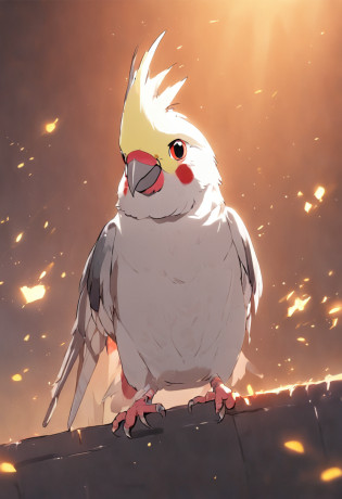 cockatiel?cute little
