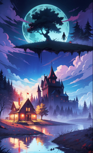 Haunted House,Eerie Forest,Ghostly Encounter,Abandoned Asylum,Creepy Doll,Sinister Shadows,Demonic Possession,Haunted Dollhouse,Cursed Mirror,Grim Reaper,Poltergeist Activity,Zombie Apocalypse,Ghastly Graveyard,,Malevolent Spirits,Blood Moon