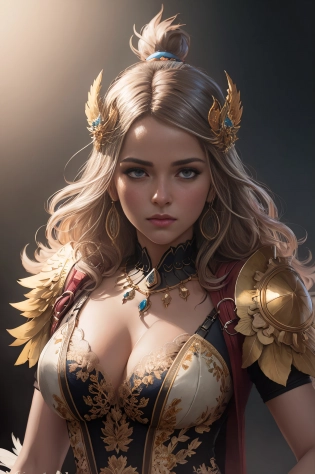 highly ornate, stylized, befeathered and bejeweled, insanely detailed, unrealistic, octane render, 8k, Anime style photo, Manga style, Digital art, glow effects, Hand drawn, render, octane render, cinema 4d, blender, dark, atmospheric 4k ultra detailed, cinematic sensual, Sharp focus, hyperrealistic, big depth of field, Masterpiece, colors, 3d octane render, concept art, trending on artstation, hyperrealistic, Vivid colors, modelshoot style, (extremely detailed CG unity 8k wallpaper), professional majestic oil painting by Ed Blinkey, Atey Ghailan, Studio Ghibli, by Jeremy Mann, Greg Manchess, Antonio Moro, trending on ArtStation, trending on CGSociety, Intricate, High Detail, Sharp focus, dramatic, photorealistic painting art by midjourney and greg rutkowski, 16k, UHD, HDR10, ((Masterpiece)), AbsurdresModel: a-Zovya RPG Artist Tools