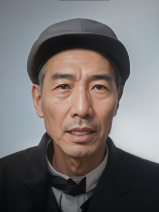 Portrait of a 60-year-old Chinese man?Good facial features?Symmetrical facial features?Clear ears?Ultra-clear and realistic facial features?With a black hat on his head?With a hat with a brim?The hat has a clear texture?realisticlying?Hat coordination?He was wearing a green Sun Yat-sen costume?The texture of the clothes is clear?Stand collar Zhongshan suit?Ultra-clear texture?Camera shooting effect?Light and shadow are natural?Symmetrical clothes?The collar is symmetrical and coordinated?Ultra-clear realistic 8K,Very detailed eyes and face, hugefilesize, Ultra detail, High definition, Very detailed, Best quality, Masterpiece, , Realistis, Real, Unity, 8K wallpaper,Background details for foreground objects (Masterpiece: 1.2) (Photorealistic: 1.2) (Bokeh: 1.2) (Best quality) (Color grading) (Detailed skin: 1.3) (complex) (8K) (hdr) (Movie lighting: 1.3) (Sharp focus), Glossy glossy skin, Front-facing Ultra HD, Digital SLR, Soft lighting, High quality, film gram, Fujifilm XT3
