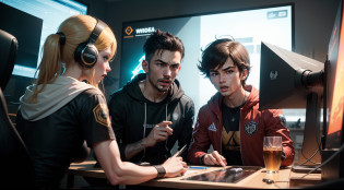 Sure! Here's a prompt for a gamer who enjoys playing computer games:

