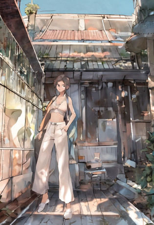A beautiful Japanese aunt?large bust?White transparent bra?Crop topping?Skinny white transparent panties?Slender open legs?Lie down in bed