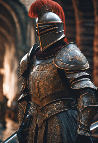 Royal Knights?Gorgeous heavy armor wraps the whole body?Show?femele?Tall and mighty?Point the Knight's Sword to the ground?sportrait?closeup cleavage?Solemn?flatchest?modest?humble?Cinematic, hdr, primitive, Intricate, High quality, Gorgeous shades, Intricate details, super-fine?oc rendered