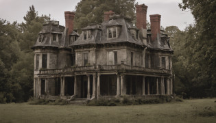 In the heart of a dense, isolated forest stood the Weatherly Mansion, a grand estate that had seen centuries pass by with its walls steeped in secrets. Five friends - Emily, Alex, Sarah, David, and Mark - decided to spend a weekend away from their busy lives and explore the mystique of the mansion. Little did they know that their journey into the past would uncover a darkness that had been dormant for far too long.