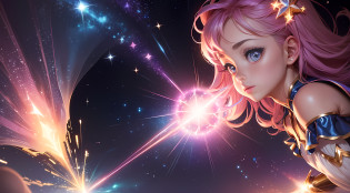 (Magical Girl)), ((Gorgeous Starry Background), ((Super Detailed)), ((Best Illustration), ((Movie Lighting)), Dynamic Angle, Floating, Fine, (Flash: 1.2), (Glossy : 1.2), (Gloss: 1.2), (Gloss: 1.2), (Gloss: 1.2), (Delicate), (Illustration: 1.2), (Animation Style), (Solo), Pretty detailed expressions, (Cute Face: 1.3 ), (big eyes)), colored hair, (long hair: 1.2), (flowing hair: 1.2), (magic girl costume), details, (shiny wand: 1.3), (magic effect: 1.3), ( Flowy Dress: 1.2), (Cute Boots: 1.1), (Sparkle: 1.2), (Glow: 1.2), (Glow: 1.2), (Sparkle: 1.2), (Sparkle: 1.2), (Sparkle: 1.2), ( Shimmer: 1.2) --auto