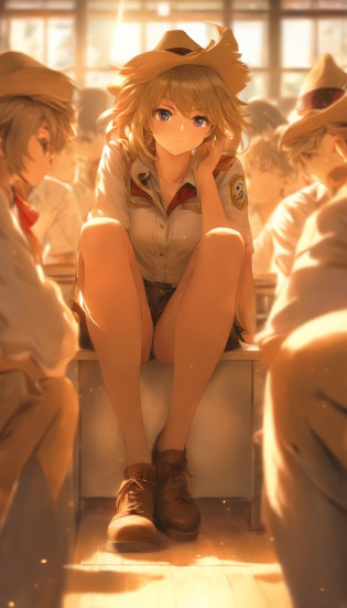 ((Masterpiece)),((Best quality)),absurderes,, 1girll, 1boys, Squatting cowgirl position, angle of view, school uniform, Exposed panties, , (Classroom:1.1), Sunlight, ,  (Semi-closed Eyes:0.4), (parted lip:1.4), (nose blush:1.2), Light smile, (Nervous),