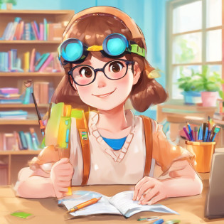 Depict a bright classroom?Full of technology atmosphere?Students in the classroom can use VR glasses for virtual reality learning?They can explore a variety of scenarios and knowledge in an immersive way?ao mesmo tempo?There are also students drawing cartoon characters?Show their creativity and artistic talent?Teachers are teaching students how to take pictures with their cameras?Develop their photography skills?Still others draw with brushes?Express your thoughts and feelings?ao mesmo tempo?There are also students exploring the inside of the classroom?Discover new knowledge and discoveries?There are even students operating drones to measure?Demonstrate the application and innovation of technology?The entire illustration can be laid out vertically?to highlight the faces and expressions of the characters?This illustration is suitable for commercial use?Can be used for education-related advertising?promotional materials, etc?Show the technology and innovation of modern education?
