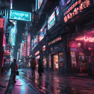 Wanderers walking futuristic streets, cyber punk style, best qualityer, Master parts, ?????, (Realistic photography:1.4), ultra-realistic realism, Similar to a dream,fusionart, Shadow Dancer, shadow magic, darkness control, stealth, Shadow steps, umbral spells, hidden blade,