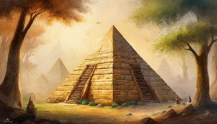 Lego?pyramid?the trees?toys