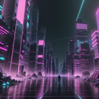 <lora:RetrowaveTech-20:0.8>,retrowavetech ,scifi, virtual, vaporwave , wireframe ,  
city
