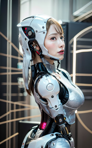 Complex 3d rendering ultra detailed beautiful porcelain profile female android face?cyborg?roboticparts?150 mm?Beautiful Studio Soft Lights?Rim Light?Vivid details?Luxury Cyberpunk?laces?surrealistic?Anatomical?Facial muscles?cable electric wires?Microchip?elegant?beatiful backgrounds?Rendu octane?HR Giger Style?8k?beste Quality?A masterpie?illutst?extremelydelicateandbeautiful?The highly detailed?CG?unification?wall paper??Realstic?photorealestic?1.37??splendid?finely detailed?A masterpie?beste Quality?Official Art?Highly detailed CG Unity 8k wallpapers?absurdist?incrediblyabsurdres?robot in?Silver Halmet?full full body?Looking Over Shoulder