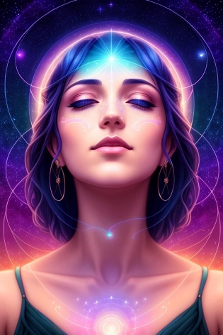 Gazing at the sky, Lost in thought and contemplation, Infinite expanse, swirling magic glow| centered| highly detailed| breathtaking beauty| precise lineart| vibrant| comprehensive cinematic, Kelly McKernan| 8k, hdr, best quality, highres, digital art