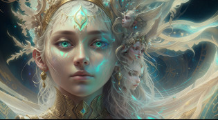 Eldritch, Harsh ancient gods in the night storm, Cloaked in a starry sky, [[Sophia Anne Caruso]], [zendaya], Translucent ivory prosthetic Eldridge horror, Erotic pose, Cinematic lighting, (By (Daniel Mernagh) (Carne Griffiths) Monika Nowak), Highly detailed, Detailed face, Soft body, Alien, Close-up of a goddess with a crown on her head, goddes, Full body like?a stunning portrait of a goddess, Fantasy art Behance, goddes, Extremely high detail, Trending ArtStation, Deviantart ArtStation CGSCOSIETY, extremely detailed goddess shot, trending on artstation 4k, 3 d goddess portrait, hindu aesthetic, Art Station Trend Eldridge, Harsh ancient gods in the night storm, Cloaked in a starry sky, [[Sophia Anne Caruso]], [zendaya], Translucent ivory prosthetic Eldridge horror, Erotic pose, Cinematic lighting, (By (Daniel Mernagh) (Carne Griffiths) Monika Nowak), Highly detailed, Detailed face, Soft body, Alien, Close-up of a goddess with a crown on her head, goddes, Full body like?a stunning portrait of a goddess, Fantasy art Behance, goddes, Extremely high detail, Trending ArtStation, Deviantart ArtStation CGSCOSIETY, extremely detailed goddess shot, trending on artstation 4k, 3 d goddess portrait, hindu aesthetic, Trend at Artstation