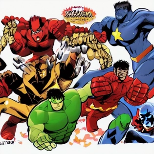 superhero, marvel, hulk, black, fighter