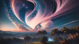 [1] Produce a prompt in the highest definition of the heavenly sky, with angels and much glory, poder e luz. Exclua todo o tipo de personagens ou pessoas, apenas insira a foto do ambiente. [2] The ethereal sky stretches infinitely, preenchido por uma luz dourada e radiante, banhando tudo em seu esplendor divino. Winged angels dance among white clouds, suas asas iridescentes capturam os raios do sol, forming a spectacle of magical colors. Heavenly glory radiates from every corner, engaging the observer in a sense of reverence and enchantment. [3] This celestial realm is adorned by majestic columns of white marble that rise to infinity, sustentando o firmamento celestial. The surroundings are filled with ethereal gardens filled with heavenly flowers of unimaginable hues. [4] Uma atmosfera de serenidade e paz permeia o ambiente, conveying a sense of harmony and spiritual wholeness. The divine presence is almost tangible, causing the heart to rise in gratitude and contemplation. [5] Estilo: Fotografia [6] The image will be captured with a high-resolution DSLR camera, utilizando uma lente grande angular, allowing a wide capture of the heavenly sky and its glory.    - --auto --s2