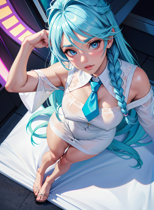 best quality, masterpiece, highres, full body, two person couple, 1 guy, 1girl, young adult, a female with blue hair and white streak and an amazing body shiny wet skin large hips on girl, large eyes with long lashes, floral dress, Lucious lips, cute button nose slim petite body and small breast long hairstyles with long bangs, being held by her handsome boyfriend who has a slim fit build, handsome, white shirt and jeans hairstyle hair, white hair, ice blue eyes, angular jaw, thick neck, thick eyebrows, night, dark, the night view of the city background, formal suit, necktie, upper body, cute dynamic couple pose full body, large portrait, romance, blushing, expressive emotional pose, beautiful background with bright warm back lighting and a lot of green nature.top view of a girl laying down in a gaming room, light blue aqua hair with platinum white streaks, colorful haired hairstyle girl with stars and butterflies in her hair, a digital painting inspired by loish, tumblr, digital art, loish art style, rossdraws 2. 5, rossdraws pastel vibrant, loish and wlop, rossdraws 1. 0, in the art style of bowater, procreate illustration, digital anime illustration, rossdraws cartoon vibrant a drawing of a woman in a white dress and a pink blouse, in the art style of bowater, commission for high res, fullbody commission for, in style of digital illustration, oc commission, fully clothed. painting of sexy, cartoon artstyle, character full body portrait, portrait of kim kardashian, digital anime illustration, cartoon style illustration, suggestive pose, flirty look, wet skin, shiny skin, pouty lips, braids in haira drawing of a woman in a white dress and a pink blouse, in the art style of bowater, commission for high res, fullbody commission for, in style of digital illustration, oc commission, fully clothed. painting of sexy, cartoon artstyle, character full body portrait, portrait of kim kardashian, digital anime illustration, cartoon style illustration