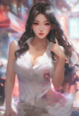 ((thick arms:1.3))?((Close-up half body shot))?8K  UHD?Digital SLR?film grains?FujifilmXT3?(top-quality:1.3)?(?masterpiece:1.1)?hight resolution?Cinematic Light?intricate detailes?(Photorealsitic)?((Show armpits))?((Plus size models))?((Armpit focus))?Arafe woman in white shirt and miniskirt painting, Korean Goddess, goddess of Japan, cleavage of the breast, Gorgeous Korean Woman, beautiful Korean women, Korean female, Wearing a tight shirt, wearing in shirt, Wearing a blouse, ((Officelady))?beautifull asian girl ever, Tight shirt, a sexy girl, open-shirt, Japan Person Model, beautiful Korean women?((makeup, lip stick, eye line, mascara, eye shadow: 1.4)),?(Fat plus size model)?(Fat plus size arms)?(Fat Woman)?Underarm wrinkles?(shorth hair)?a miniskirt?