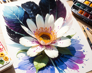 There is a painting of a bunch of flowers on a white surface, estilo de pintura em aquarela, arte detalhada em aquarela, aquarela artstyle, flores e folhas de fantasia, Watercolor illustration, pintura colorida em aquarela, pintura em aquarela, pintura colorida em aquarela, watercolor artwork of exotic, arte em aquarela, arte em aquarela sobre papel, arte em aquarela sobre papel, Aquarela, botanic watercolors, Aquarela ,There is a clock with a flower design on it, watercolor illustration style, flores detalhadas, Detalhes florais, Em um Canva, flores e flores, com flores coloridas, feito de flores e folhas, estilo de pintura em aquarela, estilo aquarela, design floral, lindamente ilustrado, Aquarelas de alta qualidade, floral!, branco bg, flores com detalhes intrincados, com um fundo branco --auto