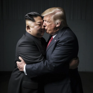 Trump loves kim jung un