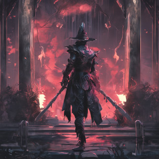 Best Quality, masutepiece, ?A high resolution, (photos realistic:1.4), surrealism, dream-like,fusionart, Shadow Dancer, Shadow Magic, Darkness Control, stealth, Shadow Step, Umbral spell, Concealed blade,