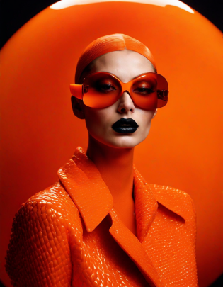 high fashion portrait, super model wearing a orange fruit skin peel. high Fashion in the style of dior shot by viviane sassen,[light+space of james turrell+bauhaus],super telephoto,photo realistic,cybernetic,commercial lighting,8k,85mm lens.high fashion portrait, super model wearing a orange fruit skin peel. high Fashion in the style of dior shot by viviane sassen,[light+space of james turrell+bauhaus],super telephoto,photo realistic,cybernetic,commercial lighting,8k,85mm lens. Photographic