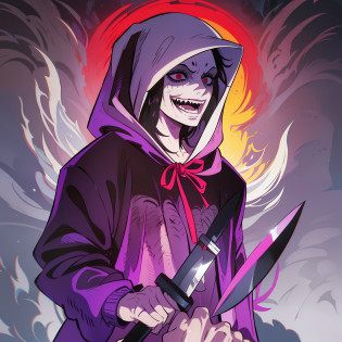 a person in a hood holding a knife, ghostface, horror movie slasher, scary style, slasher smile, scream, mood scary, horror style, horror element, slasher, horror sccene, selfie of a man, discord profile picture, scary ghost, photorealistic horror, scare, hyper realism scary, realistic horror, horror art, horror face, scary art