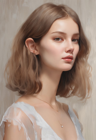 Professional?(4k photos:1.1) (Jeremy Ripking:0.3)?(Anna Dittmann:0.3)?(Ariane Mark:0.3)?(Sharp Focus:1.3)?High Details?((Pose Photo)), Full view, masutepiece, (White wall background), (reality: 1.2), 1 girl, 15 years old,(beatiful detailed eyes), ((Cute little nose) ), ((Very cute and beautiful girl)) , Detailed face, ((blush)),Silver hair, ((Ultra short hair)), Very short bob cut,Pretty eyes?drooing eyes? (Beautiful green eyes), ((eye line)),flat breast?  Fine mechanical parts, silky white skin, revealing cleavage?(Protruding buttocks: 1.35), ((Smile)), ((White panel wall background: 1.25)), (isometric: 1.0), in 8K, (High resolution: 1.5), ((Cute idol face : 1.5 )), (model poses: 1.5 ), looking in camera, (upward-eyed: 1.3), (Breathing ears),Wear (Tight shirt:1.2)?Beautiful Detail Face?(attractive young woman:1.3)?(Captivating:1.1)?Natural Breast?