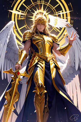 Gold Saint Seiya,The male,Pegasus Holy Vestment,