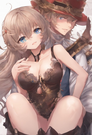 ??masterpiece??A high resolution?top-quality?high-level image quality?8K?4K?Detailed body?A detailed eye?Detailed mouth?A detailed face:2????cowboy  shot??masturbation, masturbation??SEX?cum shots?Normal bit??Sperm???AHE Face??Inter-strands,?uterus?Cum swallowing?Bukkake??heavy make up?More eyes?perspiring:2??red blush? ???fullnude?full body Esbian:1.5?Big:1.2??boy and girl?both sexes?open one's legs?Brown hair:1.2???Boy touching her crotch?straddle a man?Man supporting girl's waist with both hands?Lying in bed?Normal bit?Overflowing sperm??