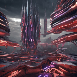 Best Quality, masutepiece, ?A high resolution, (photos realistic:1.4), Futuristic Buildings?surrealism, dream-like,fusionart, Shadow Dancer, Shadow Magic, Darkness Control, stealth, Shadow Step, Umbral spell, Future?cyberpunked