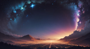 Backgraund?At night sky?stella?Twinkling stars?Fantastical?mystical?by night?naturey