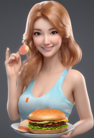 (best quality,4k,8k,highres,masterpiece:1.2),ultra-detailed,(realistic,photorealistic,photo-realistic:1.37),smiling,open-mouthed,breast burger,burger made of breasts,bread on breasts,breasts on bread,breast sandwich,breast in burger,breast burger,breast burger,burger,girl using breasts as burger,breast burger,breast burger,1girl,solo performance.