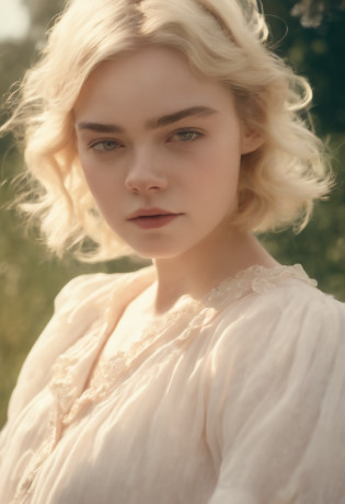 Very short hairstyle(medium close-up),Little fat girl,Cosmos Field,(((Cosmos blooms profusely))),(((cosmos))),Autumn sunshine pouring down from behind?The atmosphere of Elle Fanning,tiarra,cotton dress,(((thighs thighs thighs thighs))),bare-legged,white  hair,Curly,angry looking face,12-year-old girl,short-haired,soft sunlight,(((birdseye view))),Sauce order,up of face,Kamimei,(((hitornfreckles)))