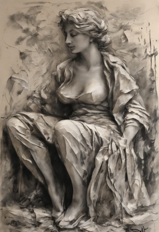 Rough coal sketch on old paper, Imagem feminina sexual, dynamic pose,Arte de linha limpa,+linhas expressivas,Paint in an expressive sketch style, hatching, black and white sketch, hand-painted, Rough coal sketch on old paper, Imagem feminino,dynamic pose,Arte de linha limpa,+linhas expressivas,Paint in an expressive sketch style, hatching, black and white sketch, hand-painted, sketching, estilo linear::Sketch note style sketch, estilo linear::Sketch annotation style