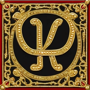 the letter A::2 highly-ornamented ecclesiastical decorated high-resolution studded with pearls and jewels rich black background --v 4 --upbeta --chaos 10