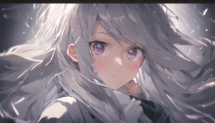 anime, estilo anime de mujer realista, (hungara), 18 years old girl, ((blazer gris, cinta, minifalda plegada, calcetines, uniforme de escuela privada: 1.2)), aula de secundaria, hermoso detalle en los ojos, (eye size: 3/4) luz en la cara, ((foto de cuerpo completo: 1.2)), luz especialmente fuerte, (ojos superiores, sonrisa sonriente: 1.2), piel brillante, (((cabello gris claro,))), (muslos gruesos), ulzzang-6500-v1.1: 0.2, bashful, (flash: 1.2), NSFW , (hinchado), ((postura seductora: 1.2, atractivo: 1.2)), (inactivo), (sentado en un escritorio en el aula: 1.2)), ((good anatomy: 1.2)), ((aula brillante y refrescante, fondo borroso: 1.2)), cara perfecta, cara linda y simetrica, (High Angle Shot: 1.2)s., Natural side lighting, ((8k, fotos RAW, calidad superior, obras maestras), High Definition RAW color photos professional close-up photos, (realista, fotorrealismo: 1.37), (highest quality), (mejores sombras), (mejores ilustraciones), Clavicles ((grandes)), ((erotic, sexy, ultra-high-resolution, 8K HD Unified CG Wallpapers, Physical representation, movie lighting), Canon EOS R50 camera 50mm lens