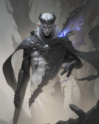 Give much more detail ,Sublimate your imagination and create an extremely detailed male Orochimaru elf with the highest quality Unity CG in 8K, magnified by exceptional illumination and spectacular shadows. Add a touch of floating mystery to your character, accompanied by a background that evokes a mystical and magical atmosphere. (masterpiece), finest quality, ultra-precise details, (majestic black imperial cape of exceptional quality,) , crafted from fine materials, draped over a royal silhoutte, golden lights illuminate the wearer's face and the mysterious environment in which he finds himself. A detailed work of art of the highest possible quality, with incredibly high resolution for sublime rendering. (Devil Man Orochimaru:0.8) (s--2000:0.8) generate an image of a dark male elf assassin named Sylrath Nightshade. (captivating and intimidating beauty: 1.2), (pale skin: 1.1).
