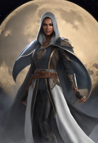 Lunar Shadow is a captivating character in the story 