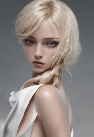 Sad girl,cry,darkness,Rain sky,?.?.?.?.?.?.?.?.?.?.?.?.?.?.?.?.?.?.?.3D,Upscale,hard disk,Blonde short,is crying,with his back turned