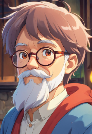 a close up of a cartoon man with a beard and glasses, stylized character, highly detailed character, 3d character, 3 d character, 3 d render stylized, 3 d character render, character render, for hire 3d artist, animation character, low poly character, stylized 3d render, stylized as a 3d render, full body character