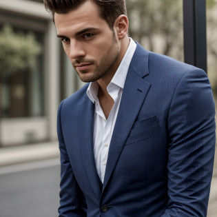 Style: {Hyper-realistic:1.3}, {Hyper-detailed:1.3}, {16k resolution:1.2}, {Cinematic quality}, {Hyper-sharpness}:1.3.
 (1man), (an important executive), (close UP):1.4, {extremely real skin/+sharpness}:1.5, (bearded), (elegant and handsome), (very pale skin), (realistic textured skin):1.3, (skin pores):1.2, (realistic hair):1.3, (full body), (suit) (business clothes):1.3, (realistic clothes).
 [looked imposing], [confident man], [hyper realism], [The scene remains majestic and detailed], [with a cluttered environment that may include elements of a high-level executive office].  Effect: 