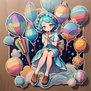 1 sticker?Handbook??sticker sheet?1boy and 1girl?weddingdress?vests?See-through installation?Maid outfit?JK school uniform?sailor suits?Lolita style?A barefoot?roller skates?Ruffled socks?Wet pantyhose?Lace wreath on the legs?garter belts?Cross legs?Stand?[Boo gesture]?Put your hand to your mouth?dynamic�angle?Facing the viewer?Lifting skirt?Adjust over-the-knee socks?stooping?Holding a mug?Hold the cheeks?Pinch your hair?autumnal?skies?As estrelas?meteor shower?rainbowing?falls?rice paddies?cliffs?flowerfield?playground?water fountain?Temple?exploding?Magic ring?colored glass?steamy?Star Angel?Starry Sky Law?masterece-piece?high detailes?Medium shot?exquisite facial features?Perfect face?Glowing skin
Wait to start Bouquet in hand?Salute?sparklers?balloons?Champagne?? water colour?white backdrop? simple�background? smallest? Cutes? Small? color pastel? Vector styles? no gradient