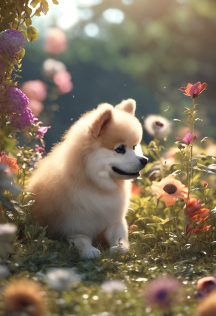 Farmer Vang Vieng, Laos?tmasterpiece?A well-deserved outstanding performance?Outstanding quality?Photo of black Shiba Inu?Charming big eyes?Round and large eyes?The eyes have excellent beauty?Realistic drawing with big eyes?Bottomless, Shining eyes?Dog illustration production?Beautiful background?Garden bathed in warm sunshine?Different flowers?colours?Picture of overgrown meadow?Exhibits the appearance of a slight blowing air.?Cute laughing dog?Elegant gestures in harmony with the landscape.?Under a bright blue sky?One with nature.?A powerful expression.?Take advantage of realistic touch?It makes you feel a deep connection to your dog.?Create a relaxing atmosphere?Fur that can be painted thoroughly.?Realistic expressions?A beautiful expression of natural harmony.?Breathe life into special moments?Weaving beautiful natural scenery?Soft light performance