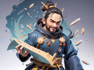(Daisaku),(Need),(Super meticulous),(full bodyesbian:1.2),Japanese ukiyo-e girl?japanese geisha?Beautiful?Oriental dragon?Aeolian Thor?Raised sexy????Oriental face?TV Anchor?Bust portrait illustration?Alone?In black suit?a blue tie?The face is slightly chubby?The face was clean?without a beard?Black super short hair?Black eyes?Smile confidently?3C computer sub-products?iPad? iphone?Digital painting?3D character design by Mark Clairen and Pixar and Hayao Miyazaki and Akira Toriyama?The illustration is a high-definition illustration in 4K resolution?With very detailed facial features and cartoon-style visuals?